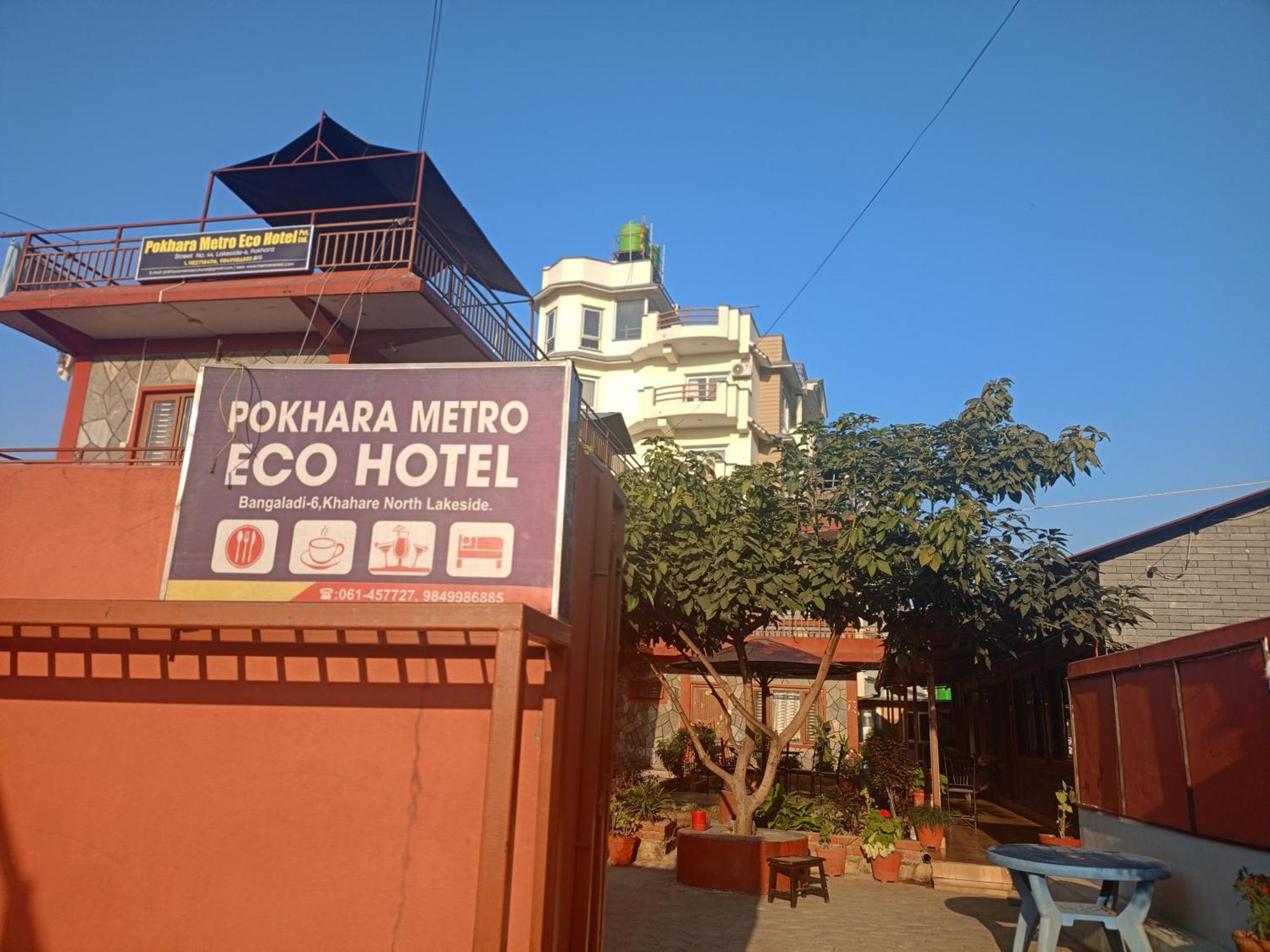 Pokhara Metro Eco Hotel Exterior foto